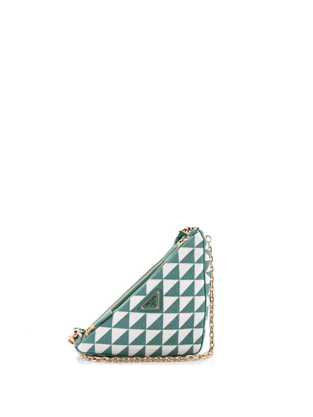 Prada Double Symbole Triangle Bag #364820P24B